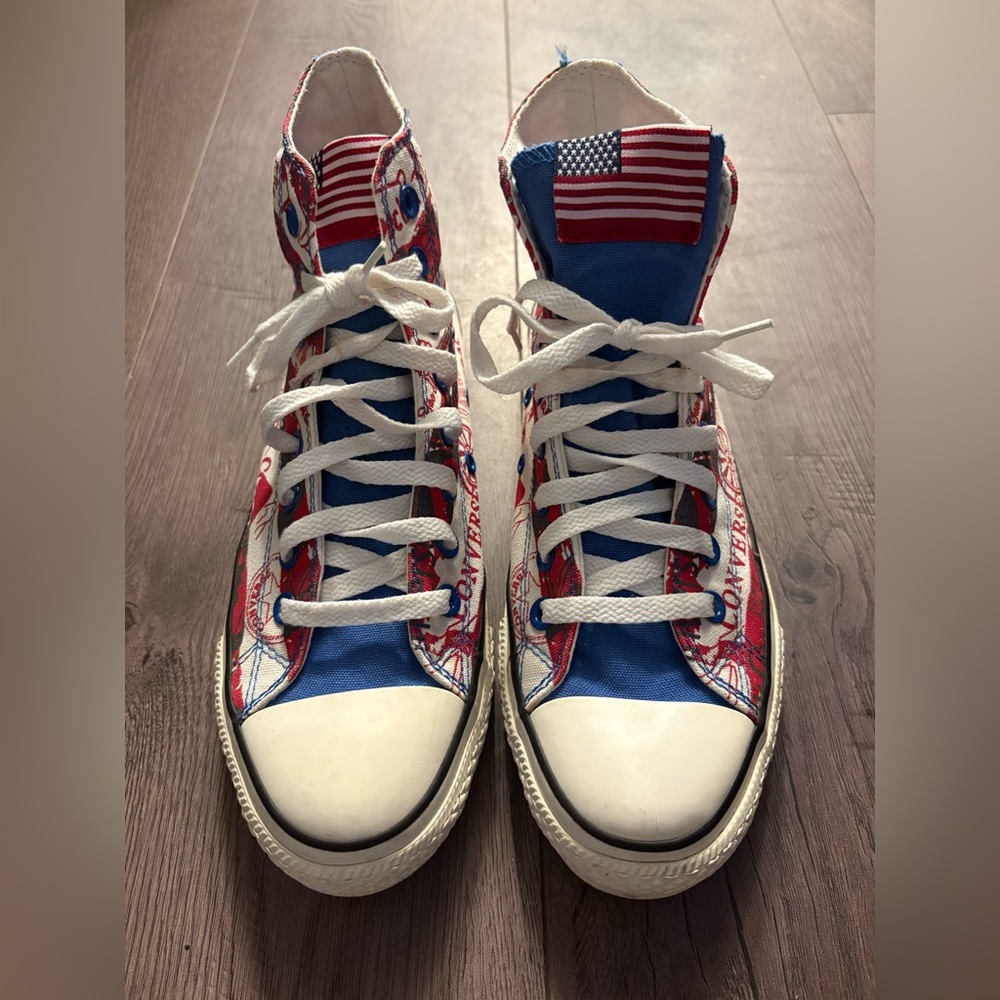 Converse All Stars 2012 Olympics United States High Top Sneakers‎ Stars Stripes - Picture 4 of 6